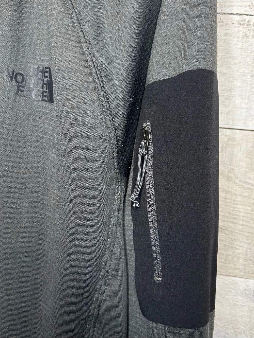 THE NORTH FACE BOROD FULL ZIP FLEECE MEN'S XL Dark grey